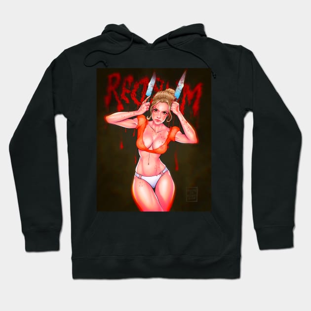 Britney Knives Hoodie by Made In Kush